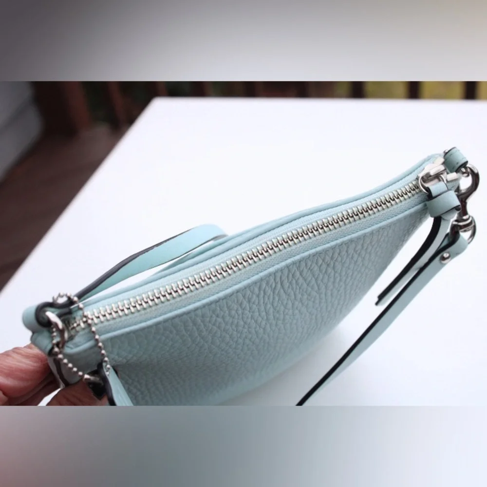 Coach leather “Kitt” cross body  bag